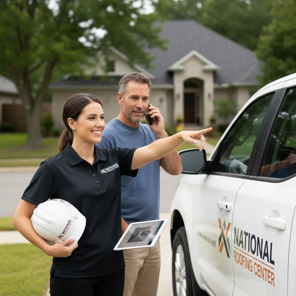 National Roofing Center customer support in Saline